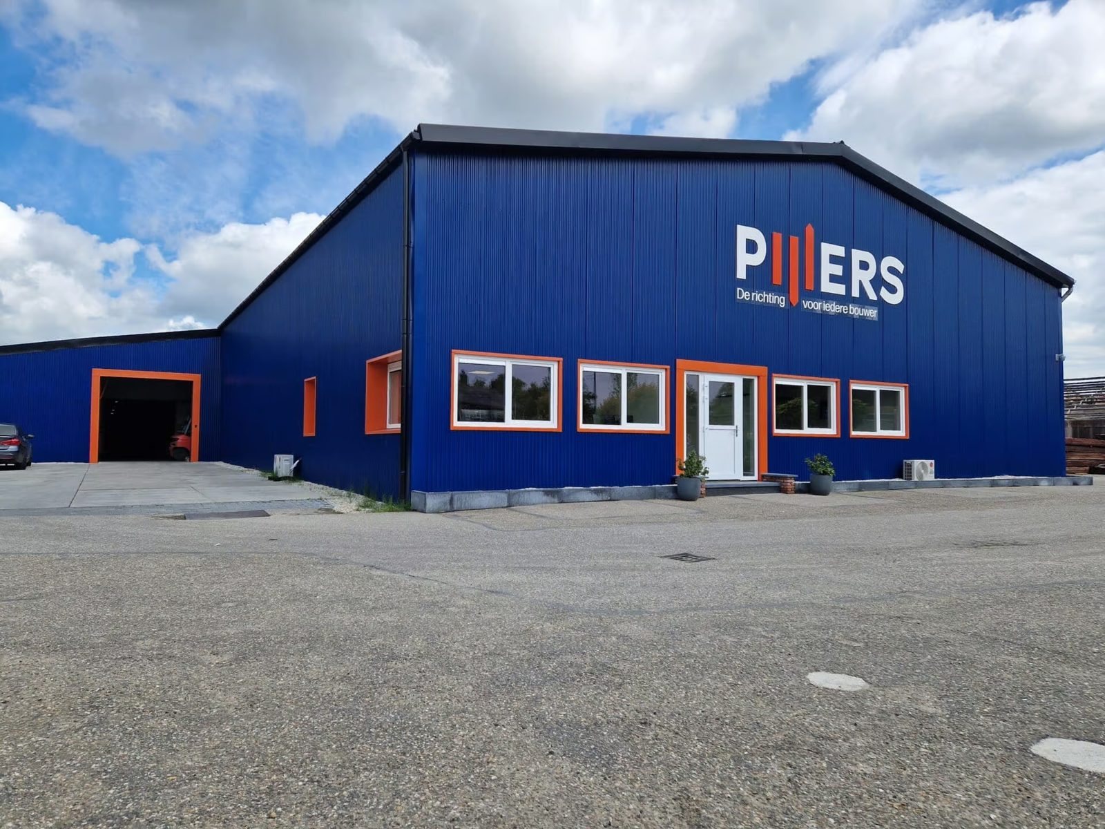 Het bedrijfspand van Pijlers in Zaltbommel